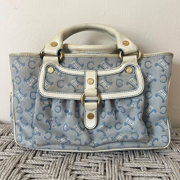 Celine Macadam Boogie Sky Handbag - Picture 1 of 16